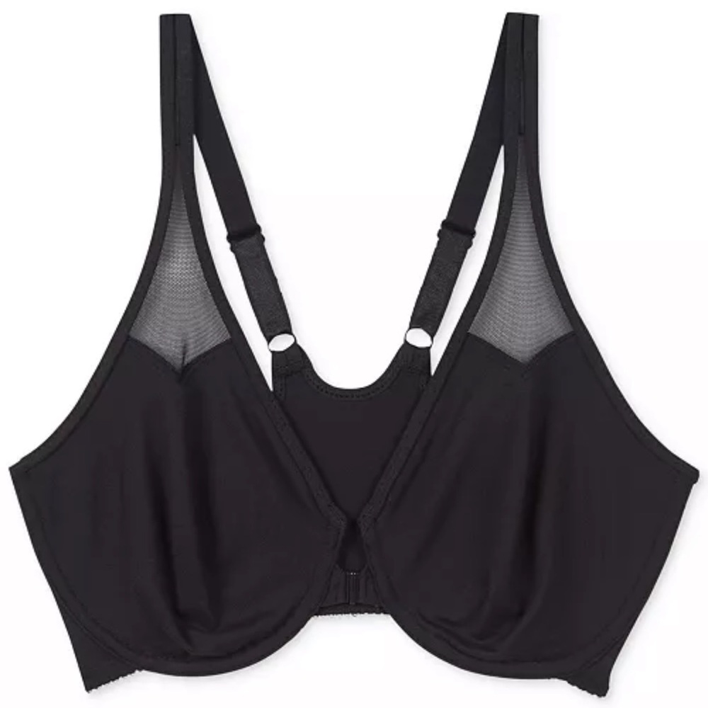 Wacoal Seamless Racerback Underwire Bra in Black Size 32DD - Picture 4 of 7